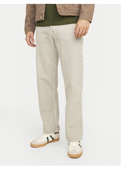 Jack&Jones Jeansy Eddie 12258833 Beżowy Loose Fit ze sklepu MODIVO w kategorii Jeansy męskie - zdjęcie 181101604