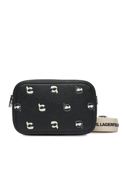 KARL LAGERFELD Torebka A2W30209 Czarny - id: 0000305475978 - marki Karl Lagerfeld - 181101611 KARL LAGERFELD Torebka A2W30209 Czarny ze sklepu MODIVO w kategorii Listonoszki - zdjęcie 181101611