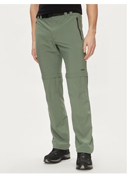 CMP Spodnie outdoor 3T51647 Zielony Regular Fit ze sklepu MODIVO w kategorii Spodnie męskie - zdjęcie 181101643
