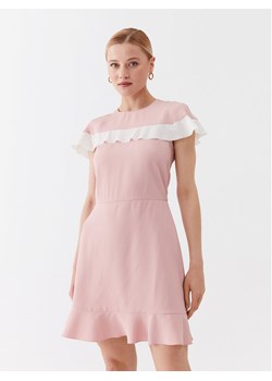 Red Valentino Sukienka codzienna 2R3VAGS50W7 Różowy Regular Fit ze sklepu MODIVO w kategorii Sukienki - zdjęcie 181101653