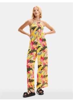 Desigual Kombinezon Tropical Party 24SWMW22 Kolorowy Relaxed Fit ze sklepu MODIVO w kategorii Kombinezony damskie - zdjęcie 181101884