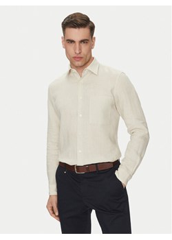Marc O'Polo Koszula 523 7428 42318 Beżowy Regular Fit ze sklepu MODIVO w kategorii Koszule męskie - zdjęcie 181101891