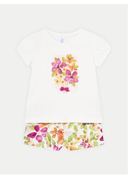 Mayoral Komplet t-shirt i spodenki 1234 Kolorowy Regular Fit ze sklepu MODIVO w kategorii Komplety niemowlęce - zdjęcie 181101930