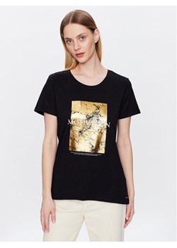 Volcano T-Shirt T-Motiv L02143-S23 Czarny Regular Fit ze sklepu MODIVO w kategorii Bluzki damskie - zdjęcie 181102011