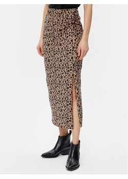 Noisy May Spódnica maxi Camilla 27029673 Brązowy Regular Fit ze sklepu MODIVO w kategorii Spódnice - zdjęcie 181102041