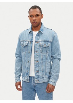 Pepe Jeans Kurtka jeansowa Pinners PM402715 Niebieski Regular Fit ze sklepu MODIVO w kategorii Kurtki męskie - zdjęcie 181102064