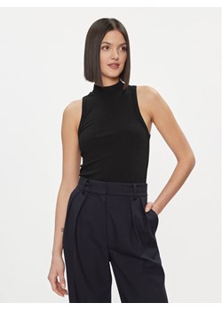 Tommy Hilfiger Top WW0WW41027 Czarny Slim Fit ze sklepu MODIVO w kategorii Bluzki damskie - zdjęcie 181102084