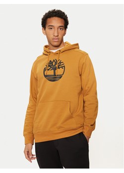 Timberland Bluza TB0A2BJHP571 Żółty Regular Fit ze sklepu MODIVO w kategorii Bluzy męskie - zdjęcie 181102123