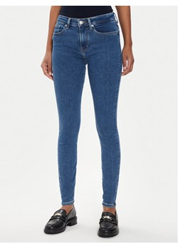 Tommy Hilfiger Jeansy Como WW0WW43340 Niebieski Skinny Fit ze sklepu MODIVO w kategorii Jeansy damskie - zdjęcie 181102201