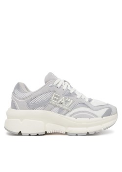 EA7 Emporio Armani Sneakersy X8X237 XK425 R951 Szary ze sklepu MODIVO w kategorii Buty sportowe damskie - zdjęcie 181102382