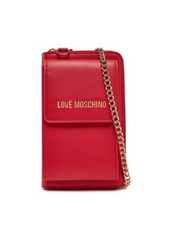 LOVE MOSCHINO Torebka na telefon JC5701PP1MLD0500 Czerwony ze sklepu MODIVO w kategorii Etui - zdjęcie 181102400