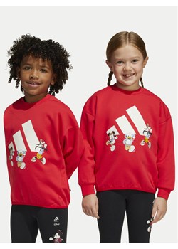 adidas Bluza Disney Mickey Mouse JF3640 Czerwony Loose Fit - id: 0000304733390 - marki adidas - 181102561 adidas Bluza Disney Mickey Mouse JF3640 Czerwony Loose Fit ze sklepu MODIVO w kategorii Bluzy chłopięce - zdjęcie 181102561