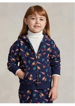 Polo Ralph Lauren Bluza C Bear Fzbhd 312916851001 Granatowy Regular Fit ze sklepu MODIVO w kategorii Bluzy dziewczęce - zdjęcie 181102570