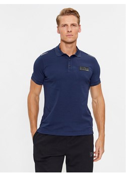 EA7 Emporio Armani Polo 6RPF78 PJBVZ 1554 Granatowy Regular Fit ze sklepu MODIVO w kategorii T-shirty męskie - zdjęcie 181102572