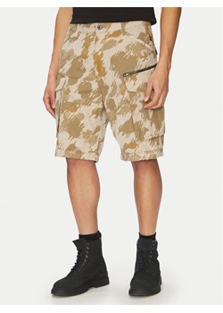 G-Star Raw Szorty materiałowe Rovic Zip D08566-D955 H174 Beżowy Relaxed Fit - id: 0000305382603 - marki G-Star Raw - 181102610 G-Star Raw Szorty materiałowe Rovic Zip D08566-D955 H174 Beżowy Relaxed Fit ze sklepu MODIVO w kategorii Spodenki męskie - zdjęcie 181102610