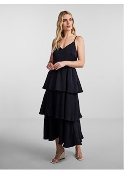 YAS Sukienka koktajlowa 26029973 Granatowy Standard Fit ze sklepu MODIVO w kategorii Sukienki - zdjęcie 181102772