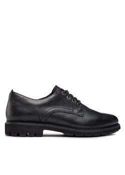 Clarks Półbuty Batcombe Tie 261734347 Czarny ze sklepu MODIVO w kategorii Buty eleganckie męskie - zdjęcie 181102951