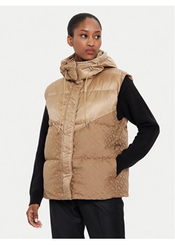 Boss Bezrękawnik Pollimo 50518344 Beżowy Relaxed Fit - id: 0000304312984 - marki BOSS HUGO BOSS - 181102992 Boss Bezrękawnik Pollimo 50518344 Beżowy Relaxed Fit ze sklepu MODIVO w kategorii Kamizelki damskie - zdjęcie 181102992