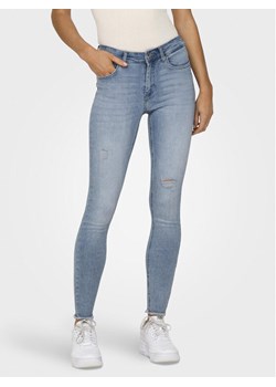 ONLY Jeansy Blush 15282346 Niebieski Skinny Fit ze sklepu MODIVO w kategorii Jeansy damskie - zdjęcie 181103201