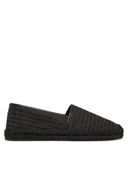 Emporio Armani Espadryle X4S030 XR338 K001 Czarny ze sklepu MODIVO w kategorii Espadryle męskie - zdjęcie 181103220