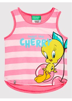United Colors Of Benetton Top 3U29GH00D Różowy Regular Fit ze sklepu MODIVO w kategorii Koszulki niemowlęce - zdjęcie 181103260