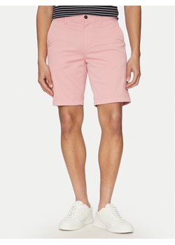 BOSS Szorty materiałowe 50536723 Różowy Slim Fit ze sklepu MODIVO w kategorii Spodenki męskie - zdjęcie 181103280