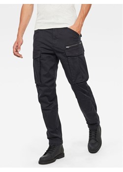 G-Star Raw Spodnie materiałowe Rovic D02190-5126-6484 Czarny Tapered Fit ze sklepu MODIVO w kategorii Spodnie męskie - zdjęcie 181103353