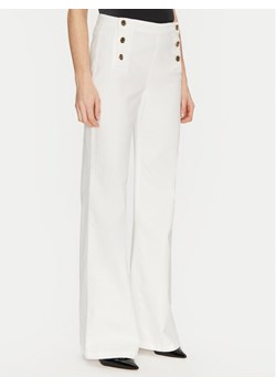 TWINSET Jeansy 251TP2590 Écru Wide Leg ze sklepu MODIVO w kategorii Jeansy damskie - zdjęcie 181103383