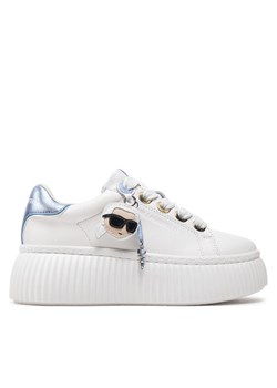 KARL LAGERFELD Sneakersy KL42376T Biały ze sklepu MODIVO w kategorii Buty sportowe damskie - zdjęcie 181103422
