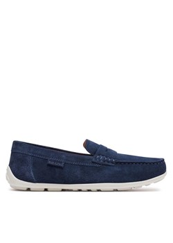 Geox Mokasyny J New Fast Boy J826CA 00022 C4211 D Granatowy ze sklepu MODIVO w kategorii Mokasyny dziecięce - zdjęcie 181103562