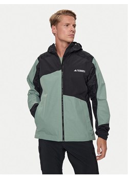 adidas Kurtka outdoor TERREX Xperior Hybrid IP1419 Zielony Slim Fit ze sklepu MODIVO w kategorii Kurtki męskie - zdjęcie 181103673