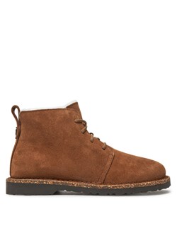 Birkenstock Botki Uppsala Mid Shearling 1028148 Brązowy ze sklepu MODIVO w kategorii Botki - zdjęcie 181103834