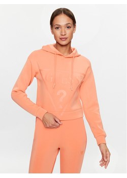 Guess Bluza V2YQ08 K7UW2 Koralowy Regular Fit ze sklepu MODIVO w kategorii Bluzy damskie - zdjęcie 181103932