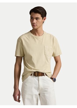 Polo Ralph Lauren T-Shirt 710969628007 Beżowy Custom Slim Fit ze sklepu MODIVO w kategorii T-shirty męskie - zdjęcie 181103944