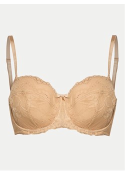 Gossard Biustonosz z fiszbiną Superboost 7707 Beżowy ze sklepu MODIVO w kategorii Biustonosze - zdjęcie 181103953