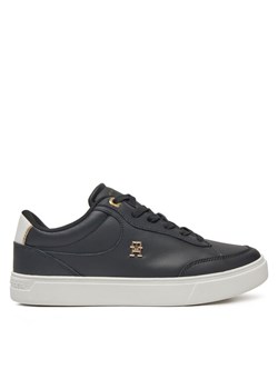 Tommy Hilfiger Sneakersy Essential Chic Court Sneaker FW0FW08322 Czarny ze sklepu MODIVO w kategorii Buty sportowe damskie - zdjęcie 181103954