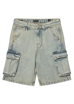 Jack&Jones Junior Szorty jeansowe Alex 12278977 Niebieski Baggy Fit ze sklepu MODIVO w kategorii Spodenki chłopięce - zdjęcie 181104024
