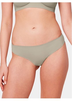 Triumph Figi brazylijskie Lovely Micro 10182554 Szary ze sklepu MODIVO w kategorii Majtki damskie - zdjęcie 181104040