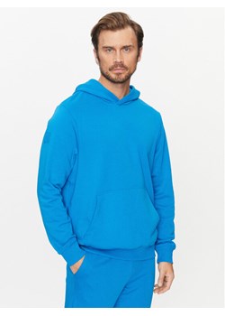 4F Bluza 4FAW23TSWSM688 Niebieski Regular Fit ze sklepu MODIVO w kategorii Bluzy męskie - zdjęcie 181104060