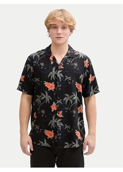 Tom Tailor Denim Koszula 1045191 Czarny Relaxed Fit ze sklepu MODIVO w kategorii Koszule męskie - zdjęcie 181104303