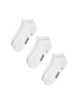 Sprandi Zestaw 3 par niskich skarpet damskich 0WB-002-AW23 (3-pack) Biały ze sklepu MODIVO w kategorii Skarpetki męskie - zdjęcie 181104311