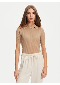 Marella Sweter Torbole 2513361145 Beżowy Slim Fit ze sklepu MODIVO w kategorii Swetry damskie - zdjęcie 181104350