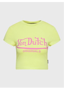 Von Dutch T-Shirt Arta 6230061 Zielony Regular Fit ze sklepu MODIVO w kategorii Bluzki damskie - zdjęcie 181104351