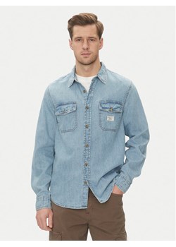 Guess Jeans Koszula jeansowa M5GH56 D5M82 Niebieski Regular Fit ze sklepu MODIVO w kategorii Koszule męskie - zdjęcie 181104411