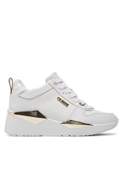 Guess Sneakersy Tallyn FL5TLY FAL12 Biały ze sklepu MODIVO w kategorii Buty sportowe damskie - zdjęcie 181104540