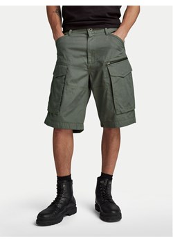 G-Star Raw Szorty materiałowe Rovic D08566-D384-1260 Szary Relaxed Fit ze sklepu MODIVO w kategorii Spodenki męskie - zdjęcie 181104670