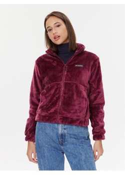 Columbia Polar Fireside™ FZ Jacket Czerwony Regular Fit ze sklepu MODIVO w kategorii Bluzy damskie - zdjęcie 181104794
