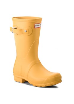 Hunter Kalosze Original Short WFS1000RMA Żółty ze sklepu MODIVO w kategorii Kalosze damskie - zdjęcie 181104821