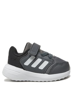 adidas Sneakersy Tensaur Run 3.0 IE6013 Szary ze sklepu MODIVO w kategorii Buty sportowe dziecięce - zdjęcie 181104870