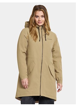 Didriksons Parka Marta-Lisa Wns Prk 2 504823 Beżowy Regular Fit ze sklepu MODIVO w kategorii Kurtki damskie - zdjęcie 181104990